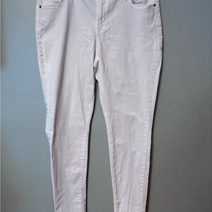Old Navy Women's White Skinny Jeans